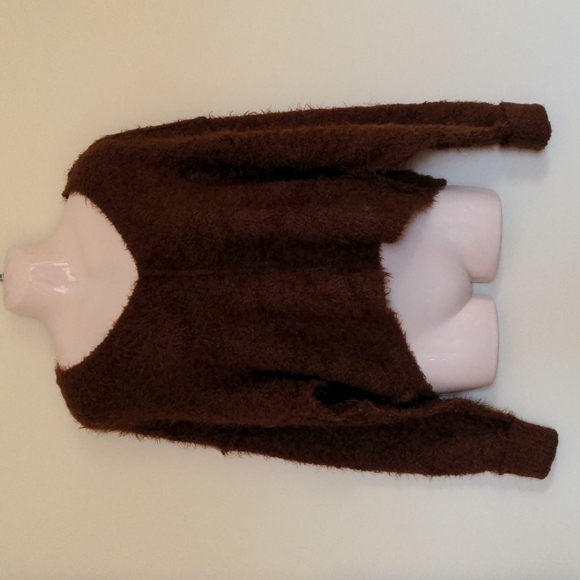 Free PEOPLE icing v neck pullover sweater knit - Picture 12 of 13